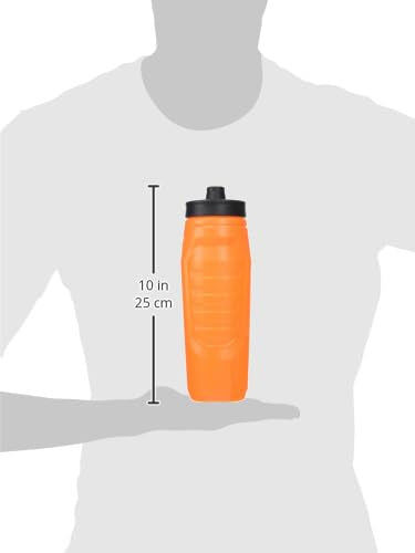 Under Armour - Botellas de agua para apretar, botellas de agua de 32 onzas, botella de agua deportiva lateral con tapa de tiro rápido, hidratación rápida y fácil, botellas de agua para gimnasio,