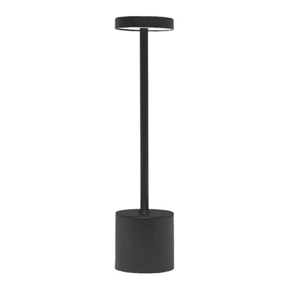 Tecnolite - Lámpara de Mesa LED 3 W Portátil, Recargable, Luz Blanca Ajustable y Atenuable Táctil, Lámpara Interior para Restaurante