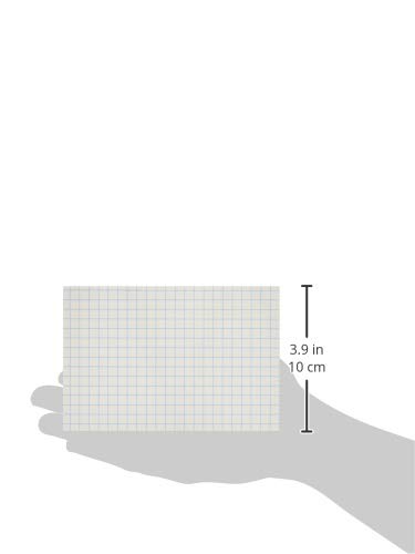 Post-it - Notas superadhesivas recicladas, 4 x 6 pulgadas, colección Bali, forradas, 4 almohadillas para orejas/paquete, 45 hojas/bloc (4621-SSNRP), Blanco (White Grid), 6 Pads