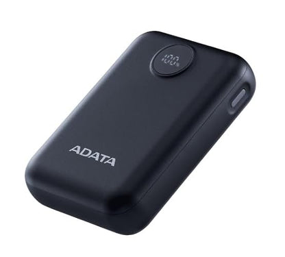 Powerbank Adata Bateria Portatil Digital Display Recargable,10,000 MAhPC10022-12BK