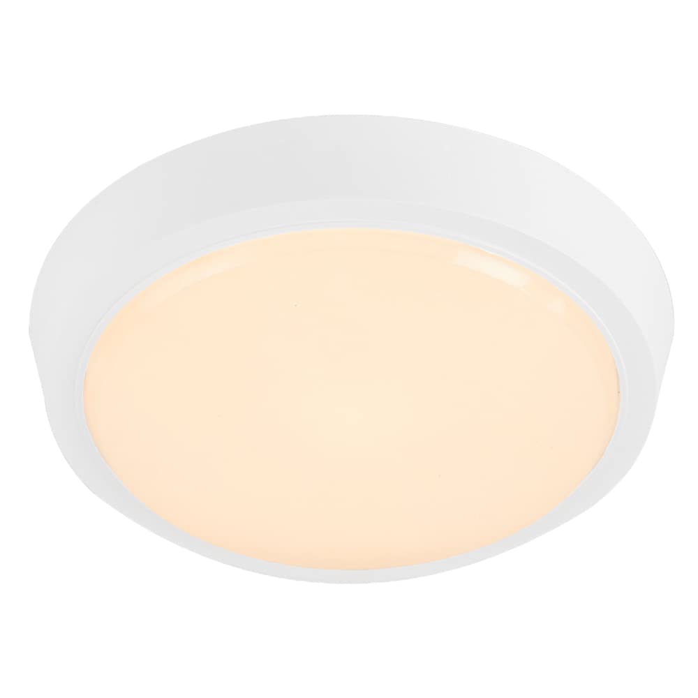 Tecnolite Lámpara Plafón LED de Techo PTLLED-1010/30, 10 W, Luz Cálida Brillante, No Atenuable