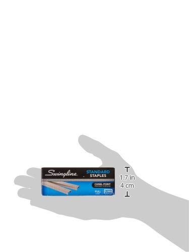 Swingline Standard Staples 1/4" - Engrapador Silver
