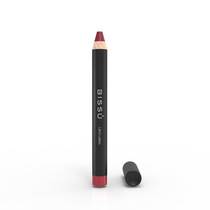 Bissú Cosméticos Lápiz Labial Cremoso con Manteca de Karité, Tono Cajeta Quemada - 07 CIRUELA