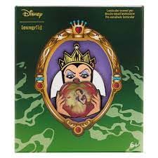 Loungefly Disney Evil Queen - Pin Coleccionable de 3 Pulgadas, Metal, Sin Gemas