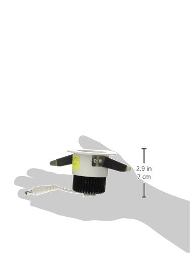 Estevez 19192-0 Empotrados Fijos Spot-Led Downlight Led Redondo 3-Pg 7W, (Driver Integrado) , Color Blanco