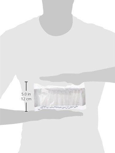 Globe Scientific 110428 Polystyrene Test Tube with Separate Dual Position Snap Cap, Sterile, 5mL Capacity, 12mm Dia, 75mm Height (Case of 500)