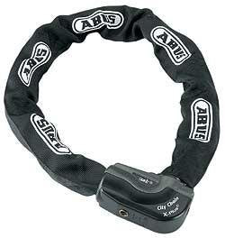ABUS CityChain X-Plus Cadena Combinada con Candado 1060/170, 170 cm, Negro