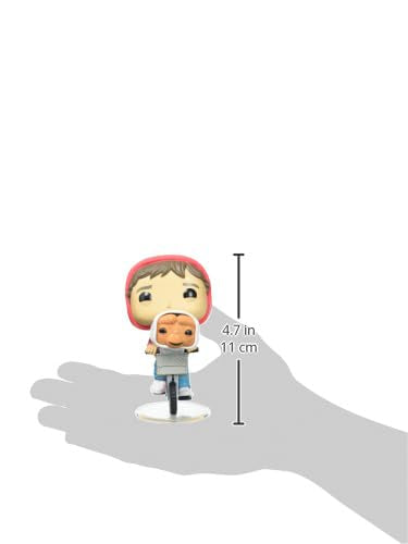 Funko Pop! Movies: E.T. - Elliott with E.T. in Bike Basket | Mercancía Oficial de Ciencia Ficción - Figura de Vinilo Coleccionable para Decoración - Regalo de Cumpleaños para Fans