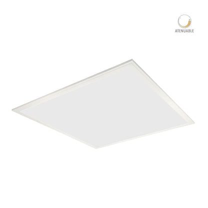 Tecnolite - Panel LED 2x2 Suspendido y Empotrable 40 W, Luz de Día 6500K, Atenuable, Compatible con atenuadores