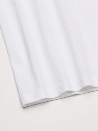 Hanes Playera Cuello Redondo Para niño, Paquete de 6 piezas