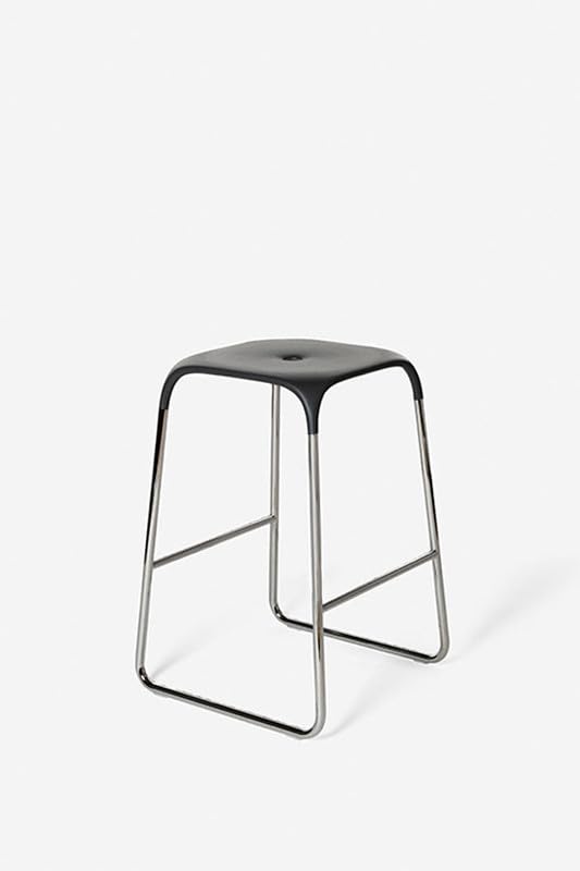 Grupo REQÜIEZ Infiniti Bobo Banco Diseño Italiano Color Antracita | Asiento Polipropileno Estructura Resistente Banco Elegante | Diseño Italiano | Estilo Moderno |5 años de Garantía