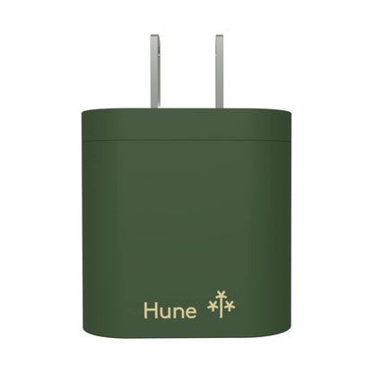 Hune Cargador De Pared Sustentable USB + Tipo C Carga Rápida