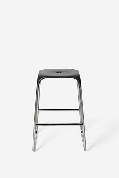 Grupo REQÜIEZ Infiniti Bobo Banco Diseño Italiano Color Antracita | Asiento Polipropileno Estructura Resistente Banco Elegante | Diseño Italiano | Estilo Moderno |5 años de Garantía