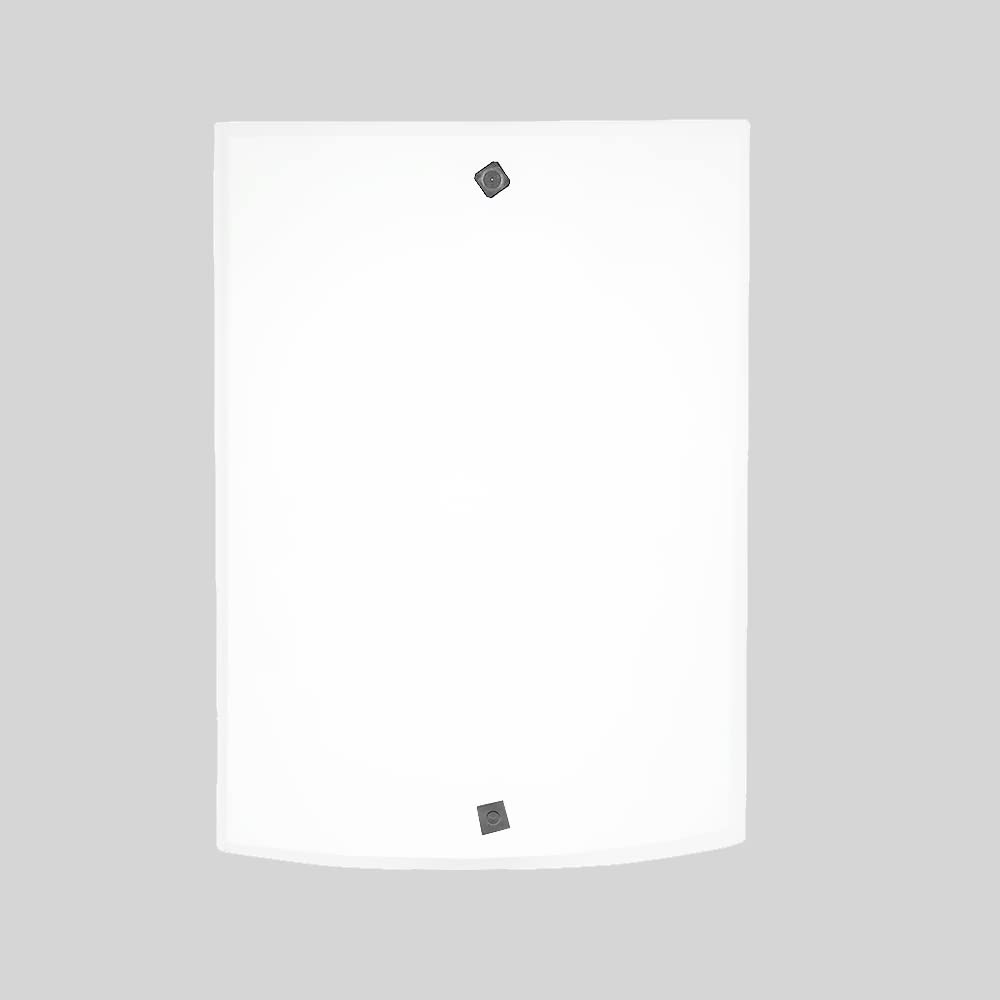Tecnolite - Lámpara de Pared Arbotante Cristal, Potencia Máx. 60 W, 1 Base E27, Sobreponer, No incluye foco