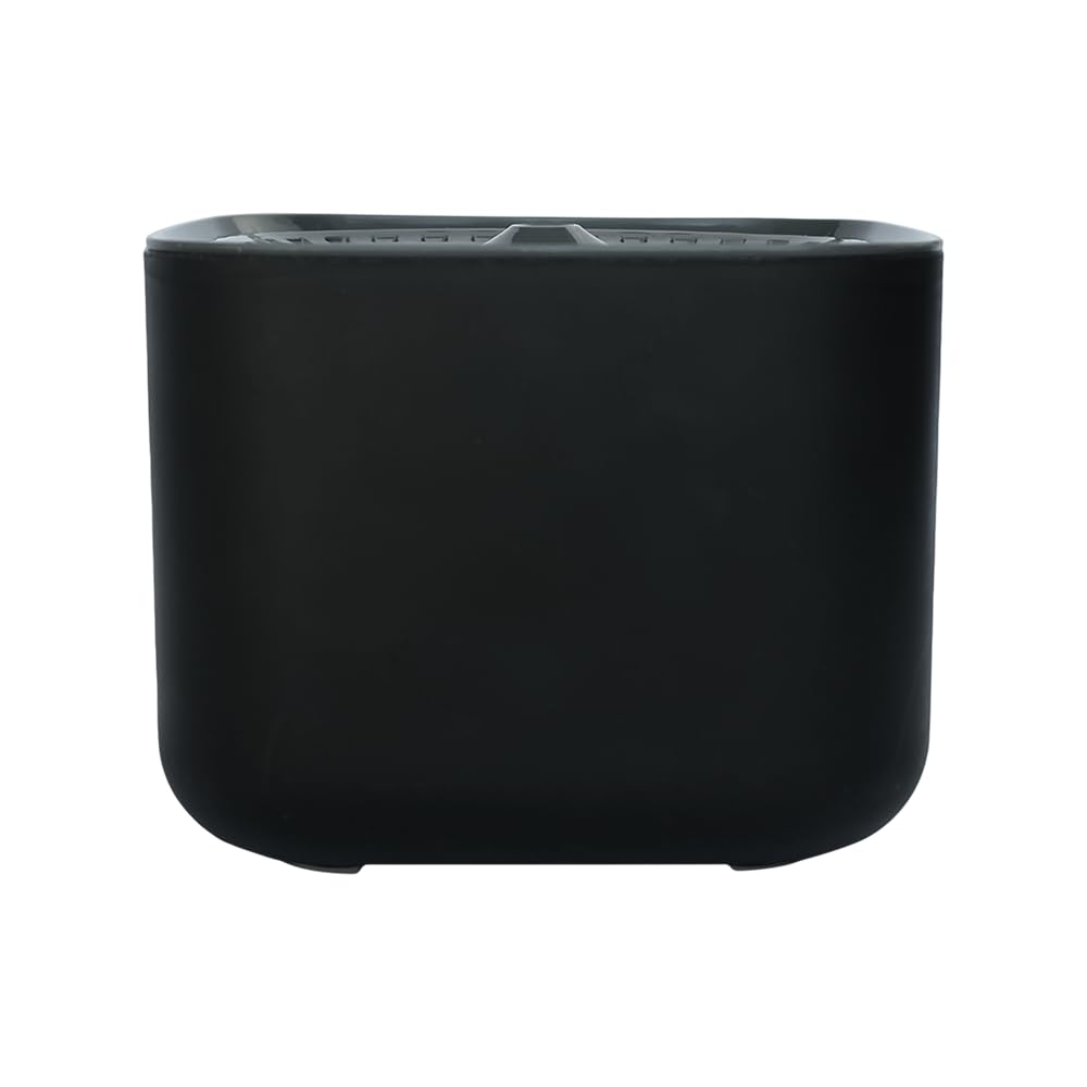 Fancy Pets Bebedero Automático para Perros y Gatos, 3L, con Filtro de Carbón Activado, Agua Fresca, Recirculación Silenciosa, Diseño Cubo Negro