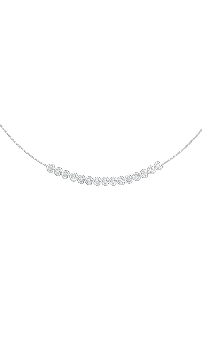 GUESS Collar para Mujer L.O.V.E. color Plata