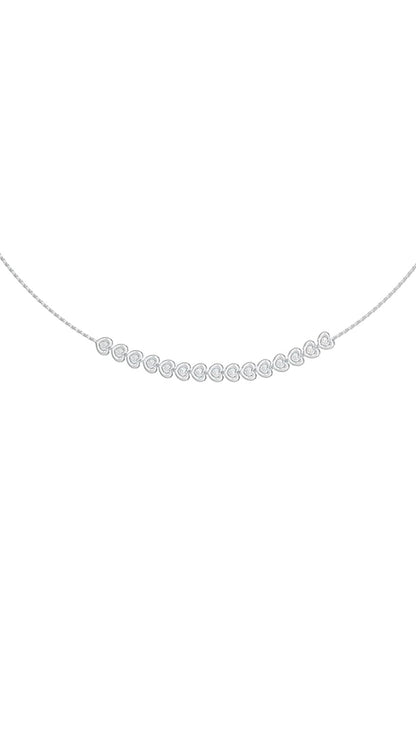 GUESS Collar para Mujer L.O.V.E. color Plata