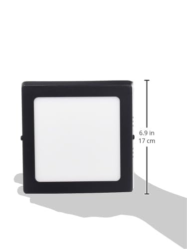 Tecnolite Lámpara Plafón LED de Sobreponer 12 W, Luz de Día, Interiores, No atenuable, LED integrado