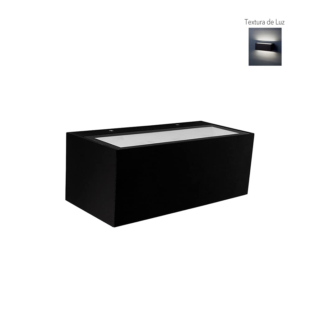 Tecnolite - Lámpara de exterior LED para sobreponer, 20 W, Luz blanca neutra