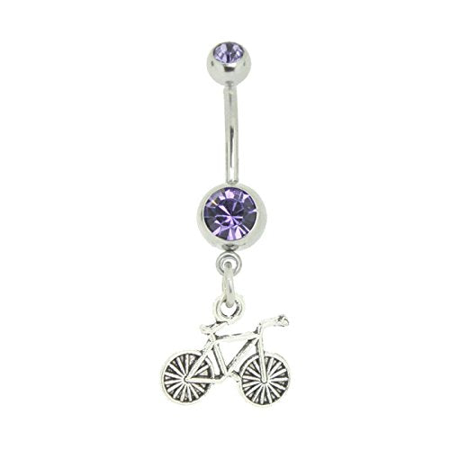 Velo Bling Designs Anillo para Ombligo con Dije de