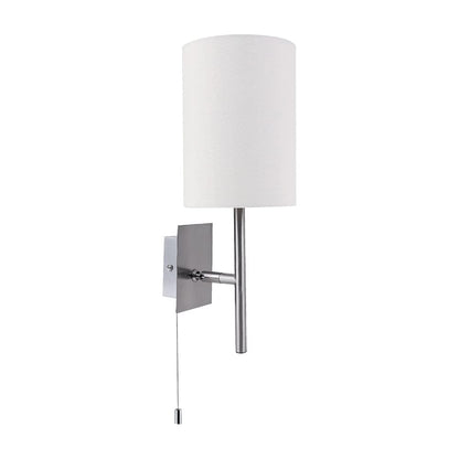 Tecnolite Lampara Sobreponer muro Textil blanco E27 60TL3500MVS