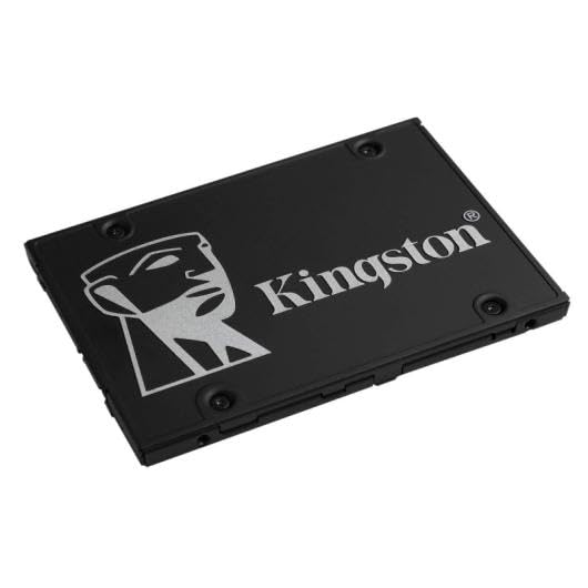 Kingston SSD KC600 256GB SATA 3 (6Gb/s) 2.5" Lectura: 550MB/s y Escritura: 500MB/s XTS-AES de 256-bit (SKC600/256G)