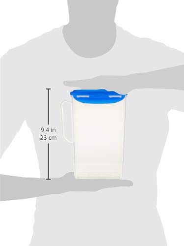 Lock & Lock Jarra de agua para refrigerador, 2 litros HPL735