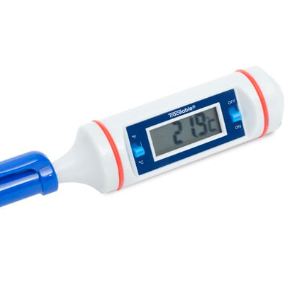 Traceable - Termómetro digital de bolsillo con calibración, 150 °F; 20 cm de largo vástago