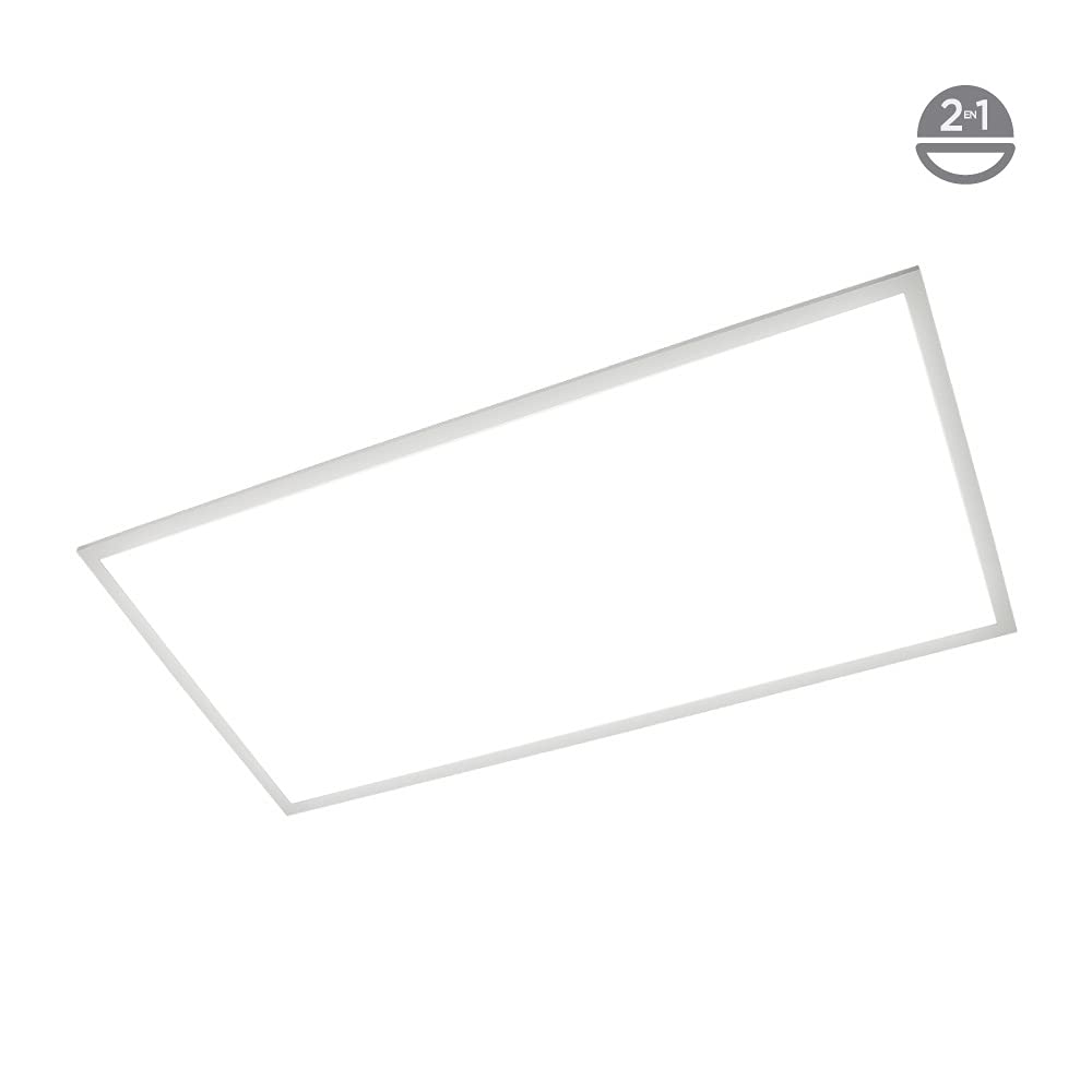 Tecnolite Panel LED 2x4 Suspendido/Empotrable PAN-LED/60/40/S, 60 W, Luz Blanca Neutra