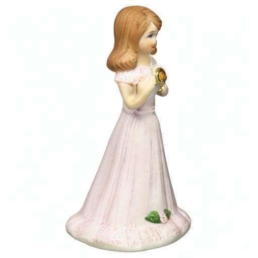 Enesco E9533 Growing Up Girls Brunette Age 9 Figurine, 5-Inch