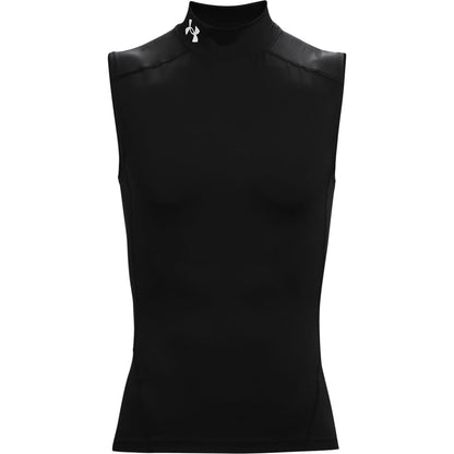 Under Armour HeatGear Armour Playera de Compresión sin Mangas - Negro (001) - Blanco - G