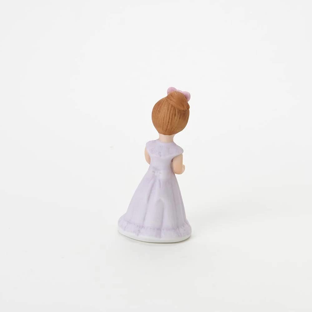 Enesco E9528 Growing up Girls from Brunette Age 4 Figurine 3.5 IN