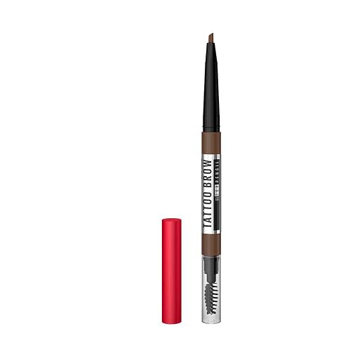 Conoce Tattoo Brow Lift tono Dark Brown De Maybelline New YorkEl delineador de cejas en barra para estilizarla y rellenarla, que no se transfiere ni se corre
