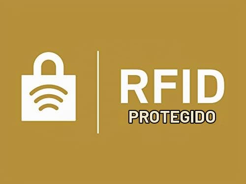 Fossil Logan RFID portafolios con cierre para mujer
