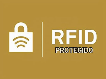 Fossil Logan RFID portafolios con cierre para mujer