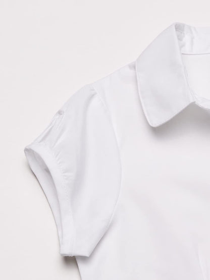 Nautica Blusa de Manga Corta Camisa para Niñas