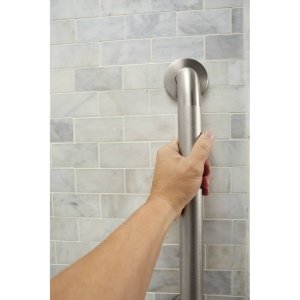 Moen SecureMount colección Barra de soporte, 24 pulgadas, Peened
