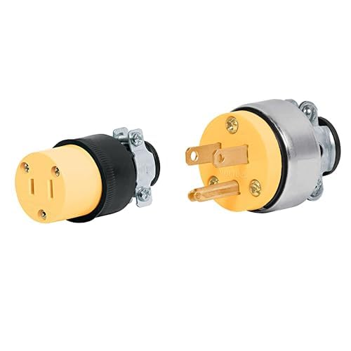 Combo Contacto Eléctrico Volteck + Cinta Aislante Truper 19mm x 18m - Contacto + Clavija CLI-A - Sin tierra