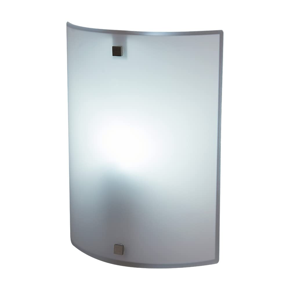 Tecnolite - Lámpara de Pared Arbotante Cristal, Potencia Máx. 60 W, 1 Base E27, Sobreponer, No incluye foco