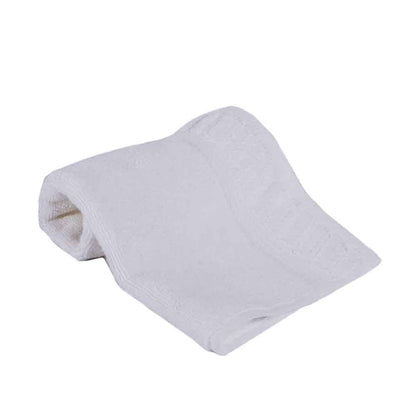 KALTEX HOME, Toalla Medio Baño 100% Algodón, Color Blanco, Toalla Tassara.