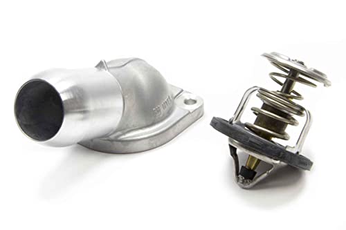 GM Genuine Parts Ensamblaje de Admisión de Agua del Termostato de Refrigerante 15-11057, Plateado