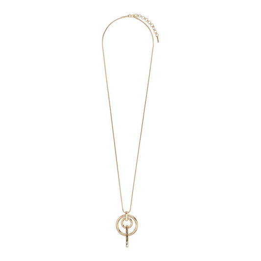 Nine West Collar Dorado Circular | Dorado, aleación de metales, cierre tipo familia golden toggles