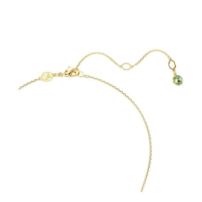 Swarovski Colgante Chroma, Talla cojin, Multicolor, Baño tono oro
