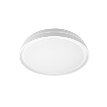 Tecnolite - Lámpara de Techo Plafón LED 40 W, Luz Blanca Ajustable con Aro de Luz, No atenuable