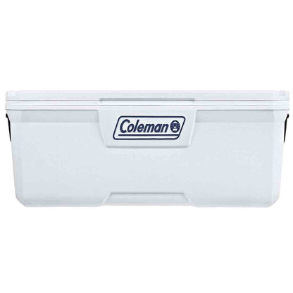 Coleman Hielera 142L 150QT Color Blanco Serie 316 Mantiene el Hielo por Días Construcción Duradera de Fácil Agarre 3000006577
