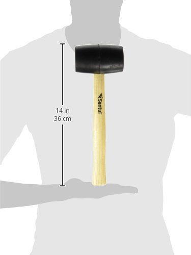 Santul 7045 Mazo de Hule, 24 Oz Mango de Encino