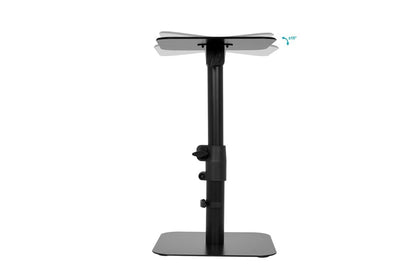 Monoprice - Soportes de Altavoz Independientes de computadora Ajustables con gestión de Cables, para estanterías Medianas/Grandes Altavoces de Monitor de Estudio
