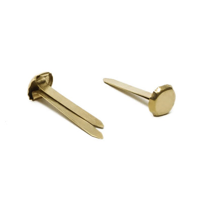 Baco | Broche Latonado Tipo Alemán - Caja con 100 Broches Autoperforantes B-5 (28 mm)