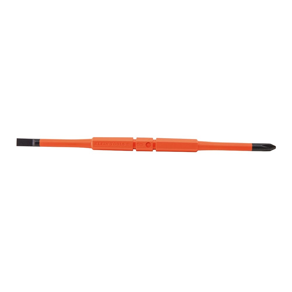 Klein Tools 13157 - Cuchillas de destornillador aisladas, cuchillas de repuesto intercambiables de un solo extremo para destornilladores aislados Klein, paquete de 3