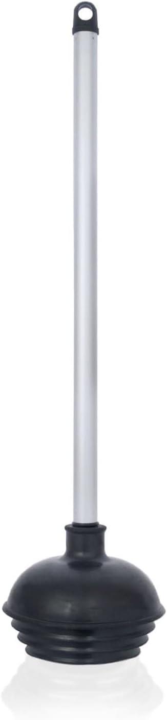 Neiko Émbolo para Inodoro 60166A | Con diseño patentado de todos los ángulos, mango de aluminio, para uso pesado, 1 paquete